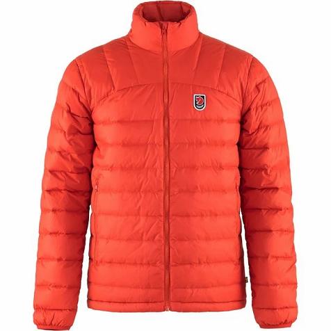 Fjallraven Expedition Pehelykabát Budapest - Piros Kabát Piros TMR314986